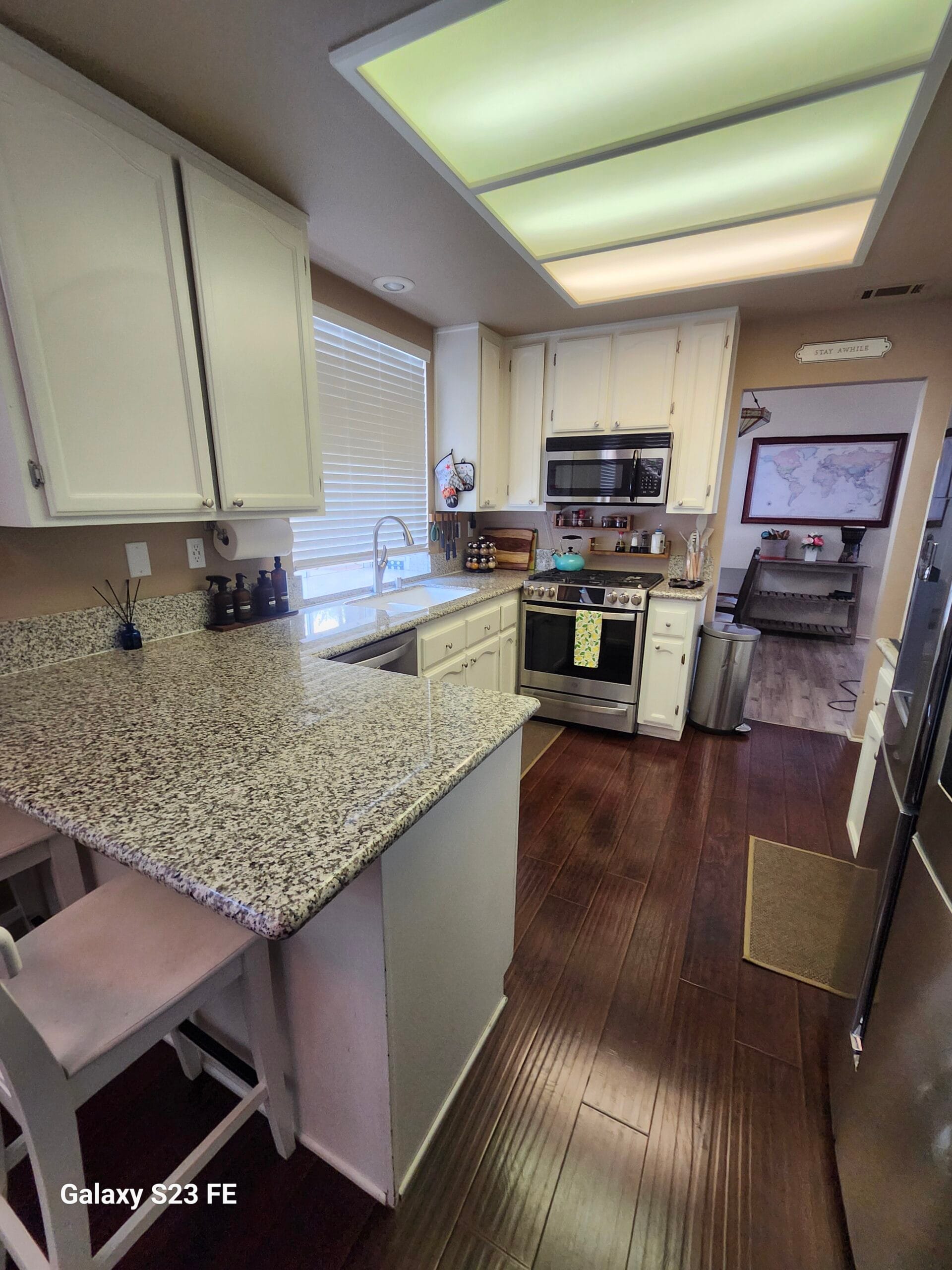 Kitchen cleaning before and after